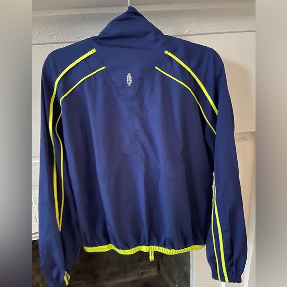 FP Movement Varsity Jacket Blue Large - Picture 7 of 7